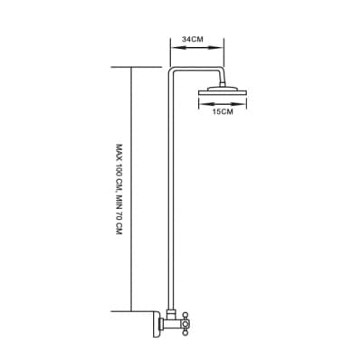 Душевая система MIXLINE ML2408 (530032)
