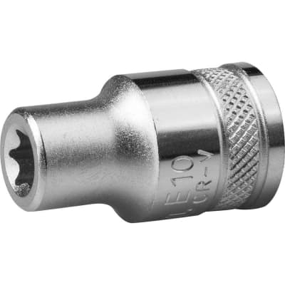 Торцовая головка KRAFTOOL 1/2", E11, Cr-V сталь, хромированная 27810-11_z01