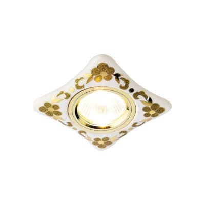 Точечный светильник Дизайн С Узором И Орнаментом Гипс D2065 W/GD Ambrella