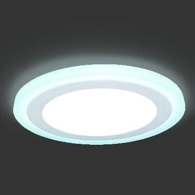 Встраиваемый светильник Gauss Backlight BL119 белый 12+4W Led 4000K