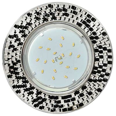 Встраиваемый светильник Ecola H4 5319 GX53 Хром FU53RMECB