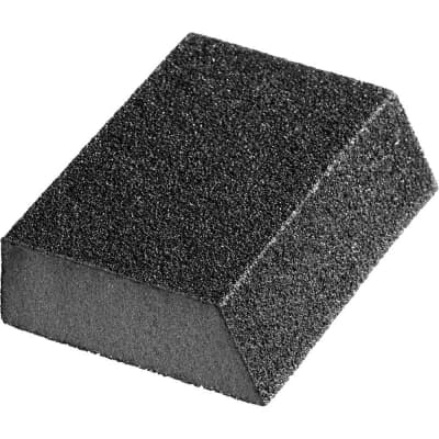 Губка шлифовальная STAYER 100x68x42x26мм, P120, угловая, средняя жесткость 3561-120