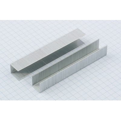 Скобы, 12 мм, для мебельного степлера, усиленные, тип 53, 1000 шт Gross 41712