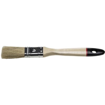 Кисть плоская STAYER 20 мм, 3/4", щетина натуральная светлая, деревянная ручка UNIVERSAL-EURO 0102-020
