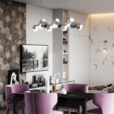 Подвесной светильник Odeon Light Bingo 4304/74L