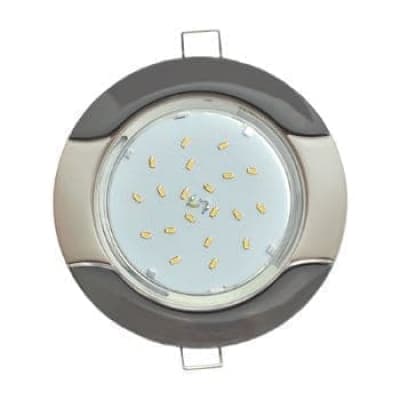 Встраиваемый светильник Ecola GX53 H4 9012 черный хром-жемчуг FK71H4ECB
