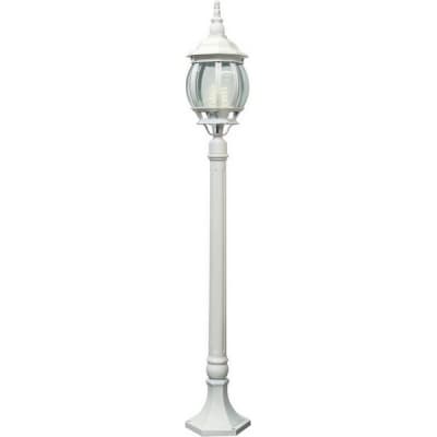 Светильник садово-парковый, серии «Классика» FERON 8110 1*100W, E27, 230V, IP44, цвет белый, 8-и гранник, столб средний 11105