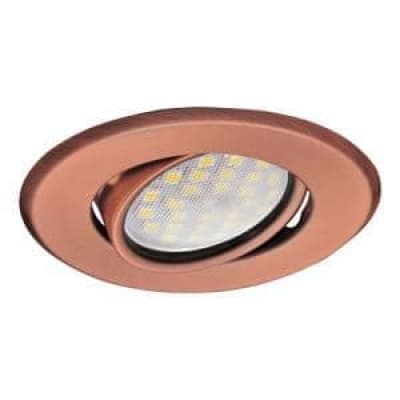 Встраиваемый светильник Ecola MR16 DH09 GU5.3 медь FP1603EFS