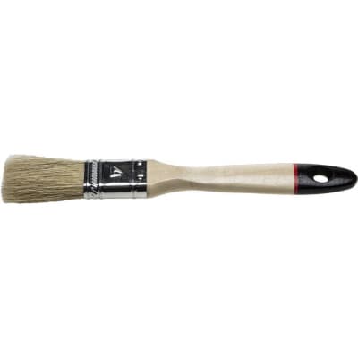 Кисть плоская STAYER 25 мм, 1", щетина натуральная светлая, деревянная ручка UNIVERSAL-EURO 0102-025