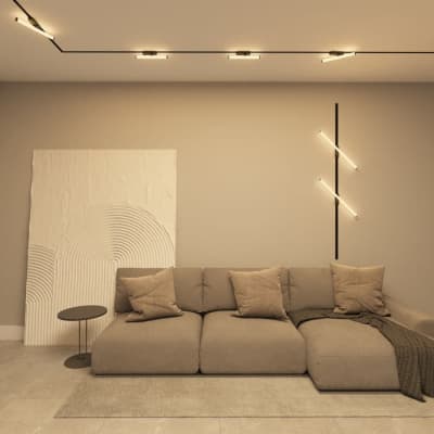 Трековый светильник Denkirs Strom DK6438-BK