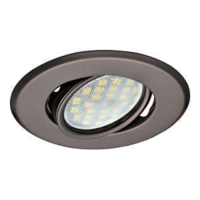 Встраиваемый светильник Ecola MR16 DH09 GU5.3 черный хром FT1603EFS