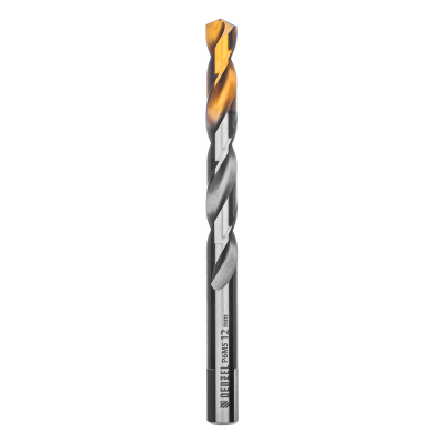 Сверло спиральное по металлу 12 x 151 мм, Р6М5, Golden Tip  Denzel 718244