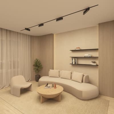 Трековый светильник Denkirs Edder DK6636-BK
