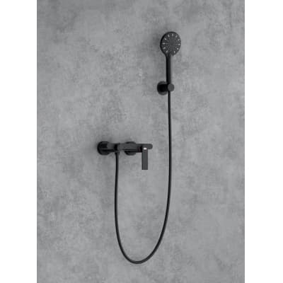 Смеситель для ванны с душем Timo Anni (2714/03Y) черный