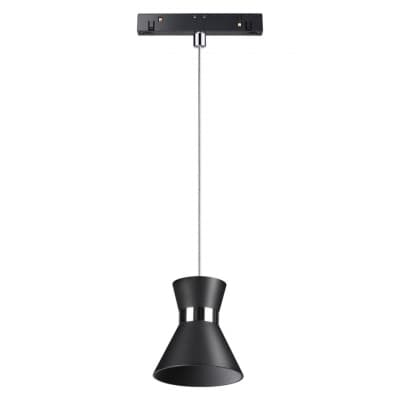 Трековый св-к для низков.шинопровода IP20 LED 4000K 10W FLUM 358408 SHINO NT20 029 черн/хром