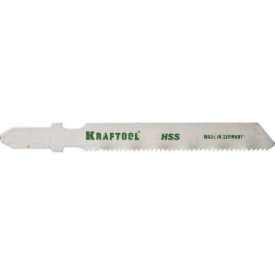 Полотна для лобзика KRAFTOOL по металлу HSS, EU-хвост., шаг 1.2 мм, 55 мм, 2 шт. 159551-1.2