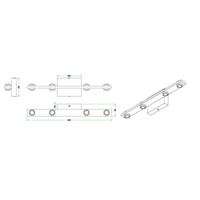Настенный светильник Zortes Scoup ZRS.10112.04