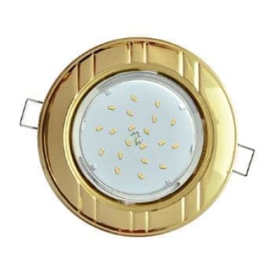 Встраиваемый светильник Ecola GX53 H4 9011 золото FG51H4ECB