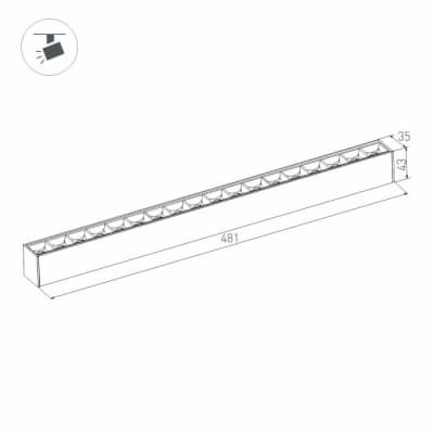 Трековый светильник Arlight MAG-45 026940