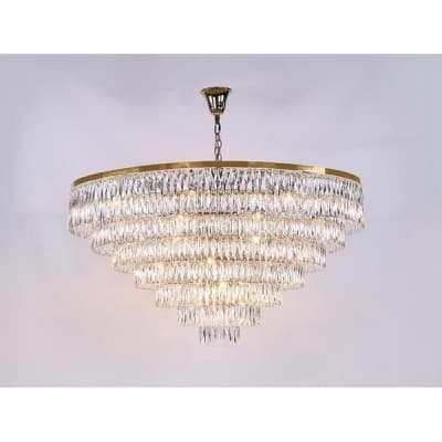 Подвесная люстра Newport 10120 10129+37/C gold