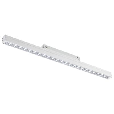 Трековый светильник для низков. шинопровода IP20 LED 4000K 24W 48V FLUM 358419 SHINO NT20 027 белый