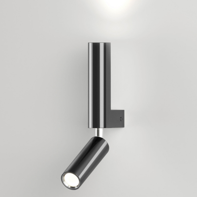 Настенный светильник Eurosvet Pitch 40020/1 LED черный жемчуг