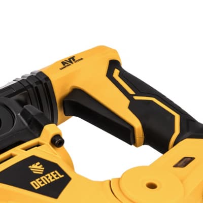 Перфоратор электрический RHV-1250-30, SDS-plus, 1250 Вт, 5 Дж, 3 плюс 1 режим Denzel 26612