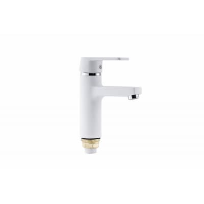 Смеситель для раковины FAUZT FZs-W49 тип См-УмОЦБА Белый