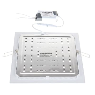 Встраиваемый светильник Elektrostandard DLS003 18W 4200K