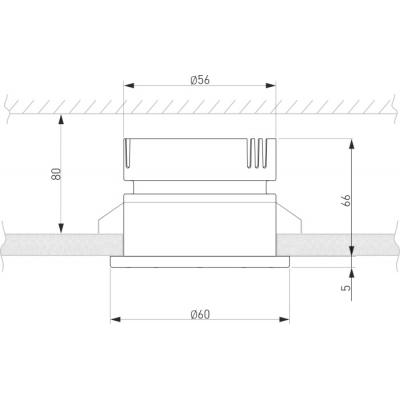 Точечный светильник Elektrostandard Nuta 25026/LED