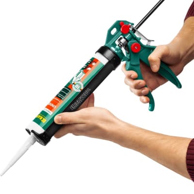 KRAFTOOL EXPERT 4-in-1  усиленный cкелетный поворотный пистолет для герметика, 310 мл 06675