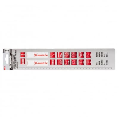 Полотна универсальные для сабельной пилы S1222VF, 275/1,8-2,5 мм, Bimetal, 2 шт, Pro Matrix 782003