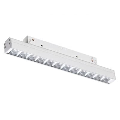 Трековый светильник для низков. шинопровода IP20 LED 4000K 12W 48V FLUM 358417 SHINO NT20 027 белый