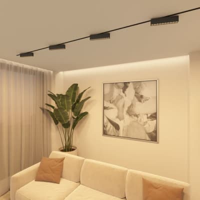 Трековый светильник Denkirs Edder DK6434-BK