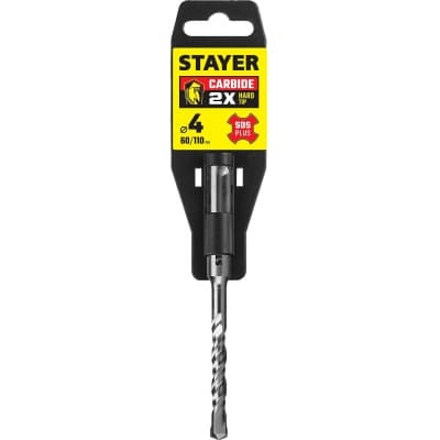 STAYER Бур SDS-plus 4 x 110 мм, Professional 2930-110-04_z02
