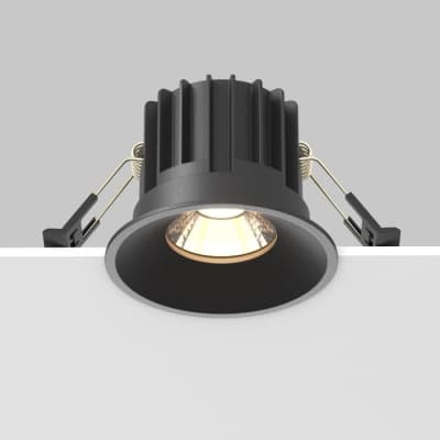 Точечный светильник Maytoni Round DL058-12W3K-B