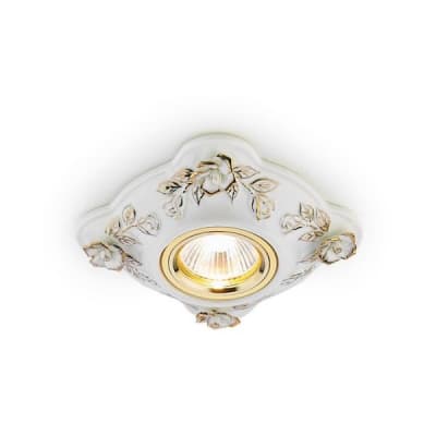 Точечный светильник Дизайн С Узором И Орнаментом Гипс D5504 W/GD Ambrella