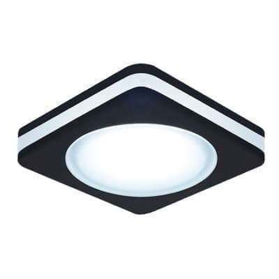 Встраиваемый светильник Gauss Backlight BL109 черный 5W Led 4000K