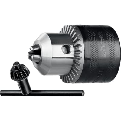 Патрон для дрели STAYER 13 мм, 1/2", ключ в комплекте, ударный 29055-13-1/2