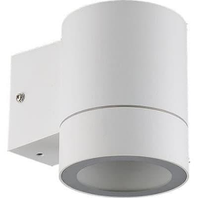 Светильник уличный Ecola GX53 Led 8003A белый матовый FW53C1ECH
