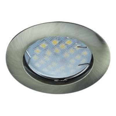 Встраиваемый светильник Ecola MR16 DL100 GU5.3 черненая бронза FA1601EFF