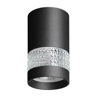 Светильник накладной IP20 GU10 9W 235V ELINA 370729 OVER NT21 000 черный   NOVOTECH ELINA 370729