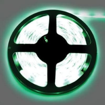 Светодиодная лента Ecola LED Strip Pro 7.2W/m 12V IP65 30Led/m Green(P5LG07ESB)