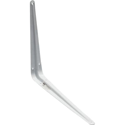 Уголок-кронштейн STAYER 300х345 мм, толщина 1 мм, белый 37406-1