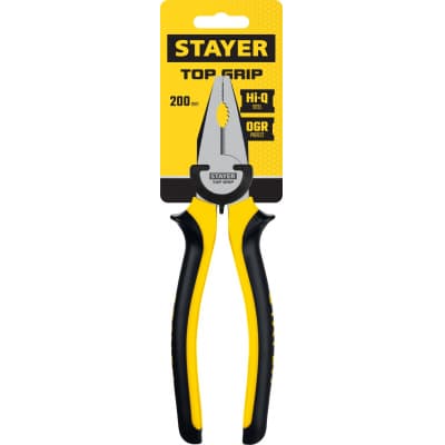 STAYER плоскогубцы комбинированные, 200 мм 2205-1-20_z02