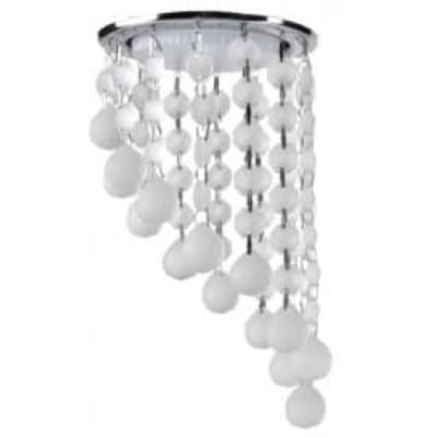 Встраиваемый светильник Ecola GX53 H4 5344 Glass хром FY53RVECB