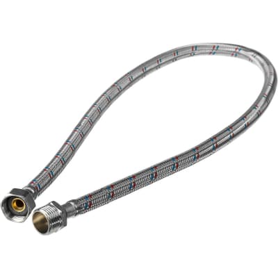 Подводка гибкая для воды ЗУБР Stainless steel 51005-G/S-080