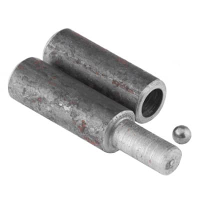 Петля гаражная с шаром, D 20 x 100 мм, 4 шт., Россия Сибртех 920043