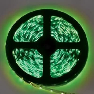 Светодиодная лента Ecola LED Pro 4.8W/m 12V IP20 60Led/m Green P2LG05ESB