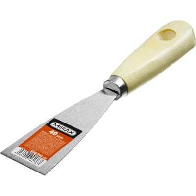 Шпательная лопатка MIRAX 40 мм, деревянная ручка 1000-040_z01